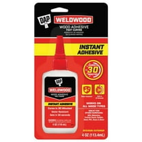 DAP Weldwood Wood Glue - Liquid Adhesive, Clear - 4 Oz