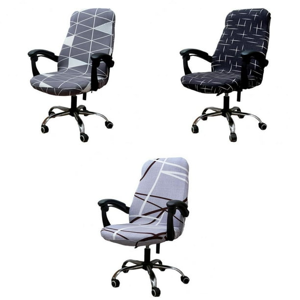 Funda de asiento,Funda para silla de oficina para computadora Funda estirable,Fundas universales para sillas Funda antipolvo para sillón,Funda para silla giratoria Funda para asiento de Zulema Funda de asiento