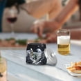 thumbnail image 5 of Yayeee Ashtray with Lid for Cigarette Smokeless Stainless Steel Home Ash Holder, Astronaut with Beer, 5 of 7