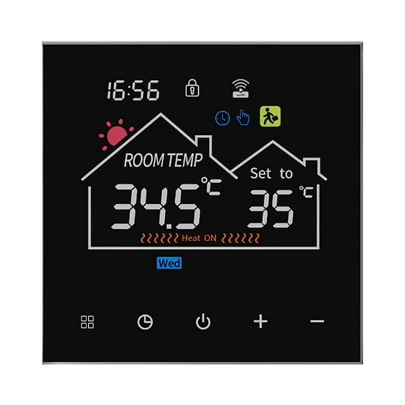 Smart Wifi Wireless Thermostat for Efficient Gas Boiler Water Heating Water Heating Digital Temperature Controller A1 * Digital Temperature Controller