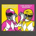 thumbnail image 2 of CafePress - Power Rangers On Their C Women's Maternity T Shirt - Maternity Dark T-Shirt, 2 of 3