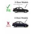 thumbnail image 2 of Passenger Right Side Door Window Door Glass Compatible with Hyundai Accent/Dodge Verna 2 Door Hatchback 2000-2006 Models, 2 of 5