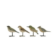 Creative Co-op Wood Wall Décor w/ Image w/ Swans main image 1