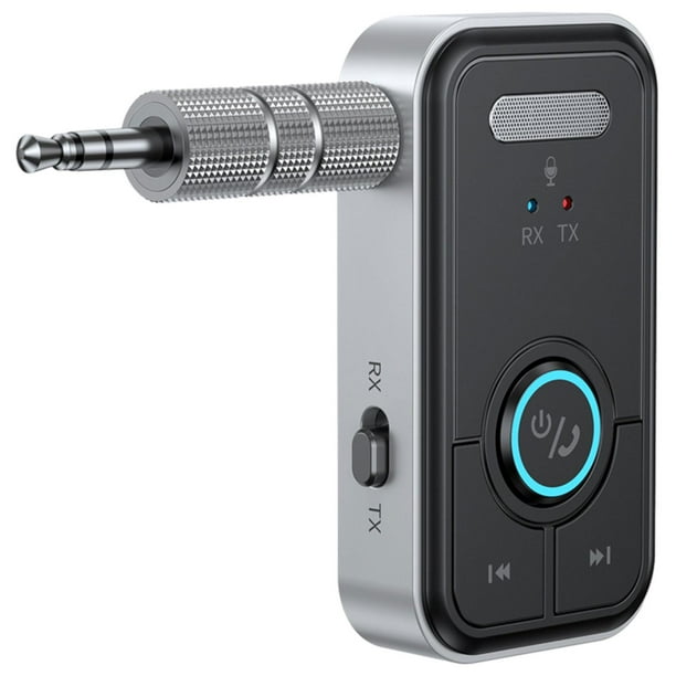 Receptor transmisor Bluetooth 5,3, adaptador auxiliar automotriz, sonido , adaptador de Audio para el hogar, amplificador mezclador estéreo para