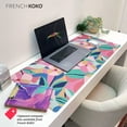 thumbnail image 2 of French KOKO Pink-a-Bloom XL Mouse Pad, Multi-color, 2 of 6