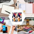 thumbnail image 6 of FORMRS 1-Subject Spiral Notebook 8" x 5" College Ruled 60 Refillable Sheet A5 Hard Cover, Flowers Pattern Style, 6 of 7