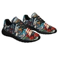 thumbnail image 6 of Liberty Bell ChriStas Shoes Sneakers for Women Men Black Size 8, 6 of 7