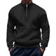 thumbnail image 2 of Blusa y camisas de cuello alto de manga larga para hombre, moda informal, cuello alto, color liso, sudaderas de manga larga, blusa, abrigo de poliéster para hombre, 2 of 9