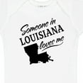 thumbnail image 4 of Inktastic Someone in Louisiana Loves Me Boys or Girls Baby Bodysuit, 4 of 5