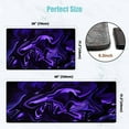 thumbnail image 5 of Kitchen Rugs Set Marble Blue Ultra Violet Black Abstract Neon Purple Wave Gradient Kitchen Mat for Floor Non-Slip Washable Kitchen Runner Doormat Bath Rug Carpet Comfort Standing Mats Decorations, 5 of 6