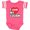 Football Pink and White, variant on Inktastic I Love My Cousin Boys or Girls Baby Bodysuit