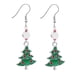 thumbnail image 1 of Fiudx Pendientes de Diamantes, Elegante Diseño de Cristal En Forma de Gota, Cómodos Pendientes de Anzuelo, Perfectos para Celebraciones Navideñas, Navidad, Acción de Gracias, San Valentín, Accesorio, 1 of 2