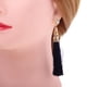 thumbnail image 4 of Pendientes de borla Yuyangstore para mujer Azul oscuro, 4 of 7