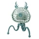 thumbnail image 1 of Ventilador De Cochecito Ventilador USB para cochecito 5V 2.5W Ventilador eléctrico Octopus Refrigeración silenciosa de 3 velocidades (B1 Verde) Likrtyny Libre de BPA, 1 of 6