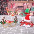 thumbnail image 4 of 1 pieza de suministros navideños, marcos navideños, decoración de gafas, baile navideño, disfraces, gafas de fiesta, regalos de Navidad, Papá Noel, 4 of 5