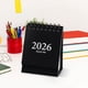 thumbnail image 1 of Calendario de Mini Escritorio 2026 | Organizador de escritorio compacto | Soporte Duradero | Distribución del Mes Claro | Pequeño calendario para oficina, casa, regalo | Ahorro de espacio,, 1 of 6