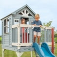 thumbnail image 4 of Backyard Discovery Beacon Heights Cedar Wooden Elevated Playhouse, Slide, Play Kitchen, 4 of 14