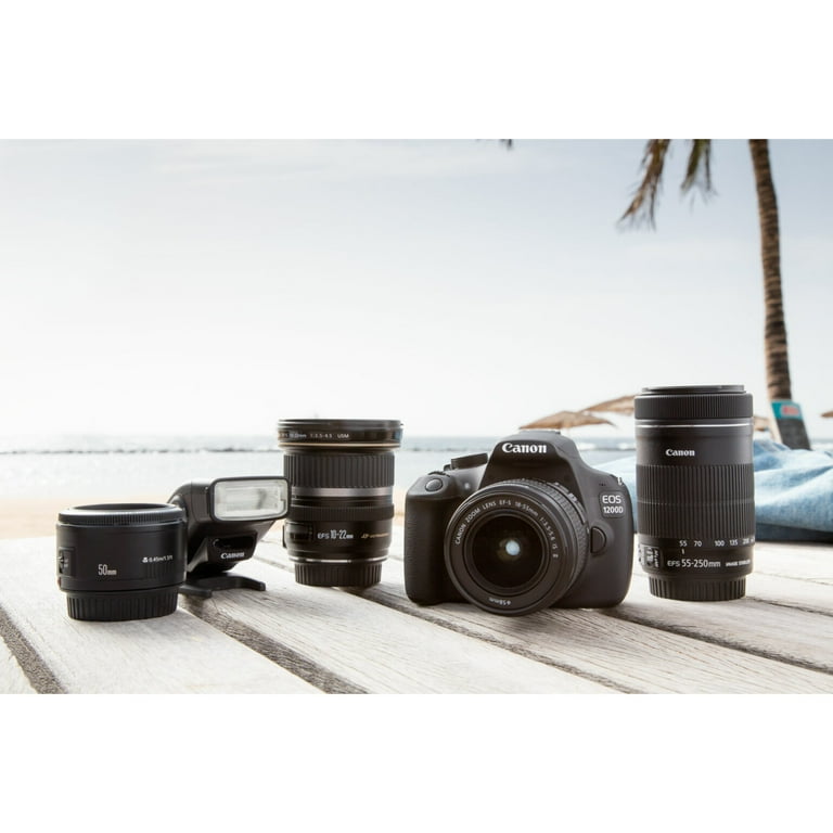 Canon EOS 1200D 18 Megapixel Digital SLR Camera with Lens