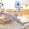 thumbnail image 3 of 50-150cm New Blue Shark Plush Toys Big Fish Cloth Doll Whale Stuffed Plush Sea Animals Cushion Children Kids Birthday Gift, 3 of 5