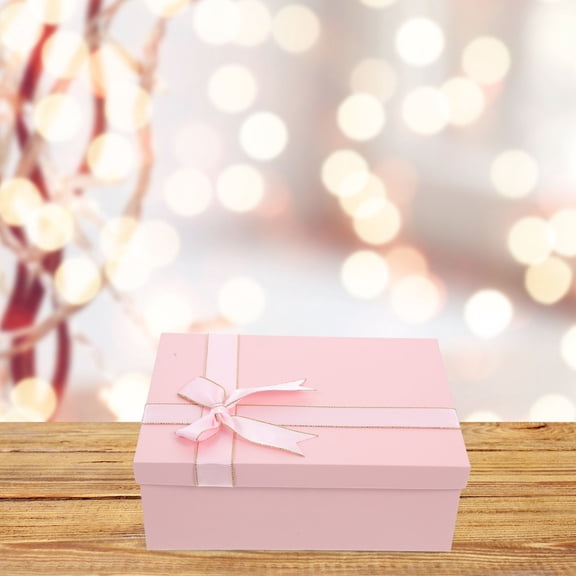 FOMIYES Elegant Pink present Box 1Pack for Wedding and Valentine's Day