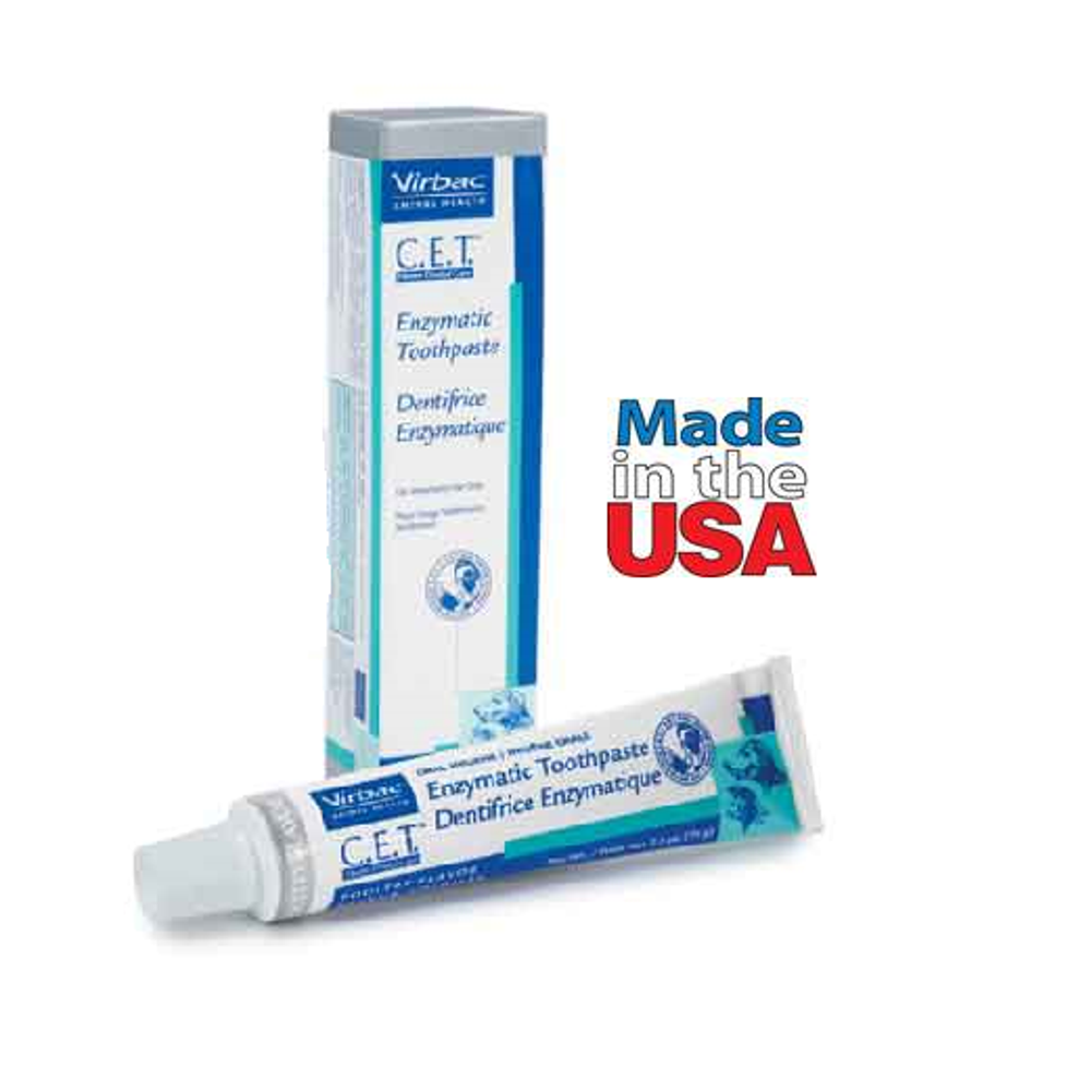 C.E.T. Enzymatic Toothpastes For Dogs Natural Antibacterial For Pet