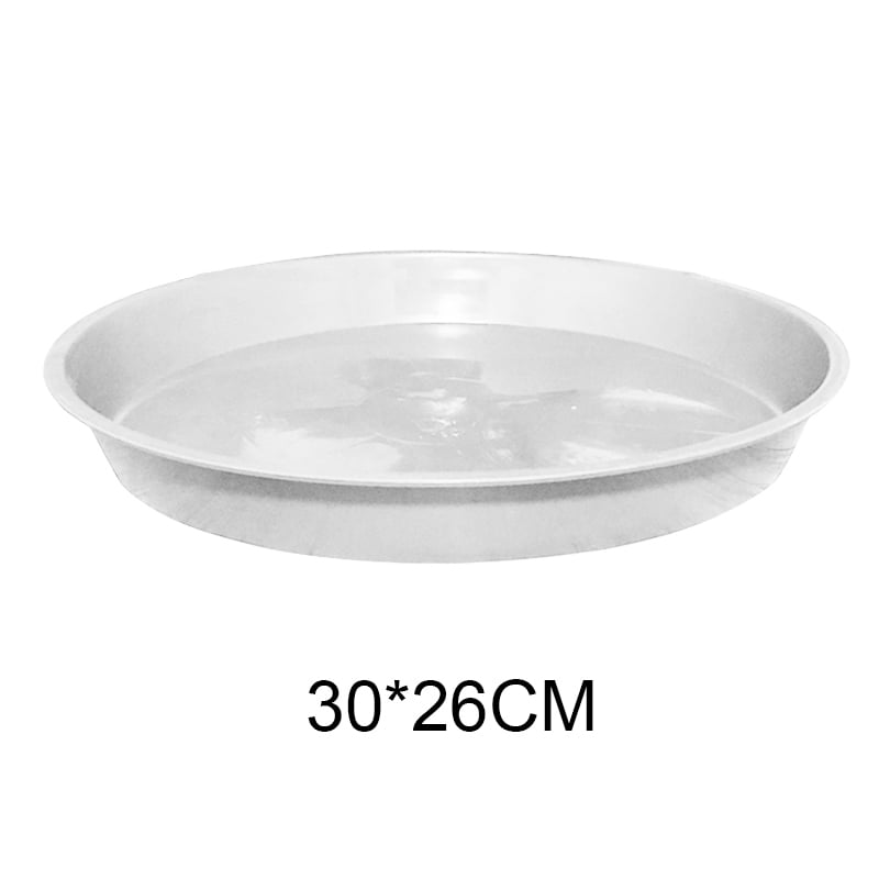 10 Pcs Plastic Garden Flower Pot Plant Saucers Water Tray Base Garden Indoor Outdoor Plastic