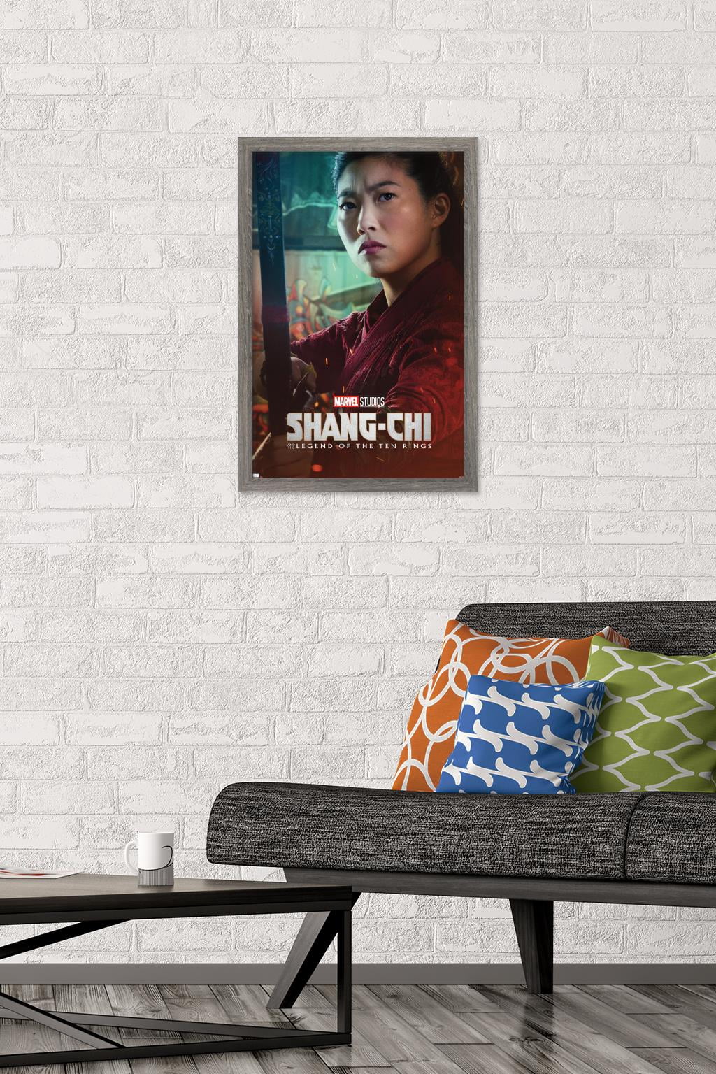 Marvel Shang-Chi and the Legend of the Ten Rings - Katy One Sheet Wall Poster, 14.725" x 22.375", Framed