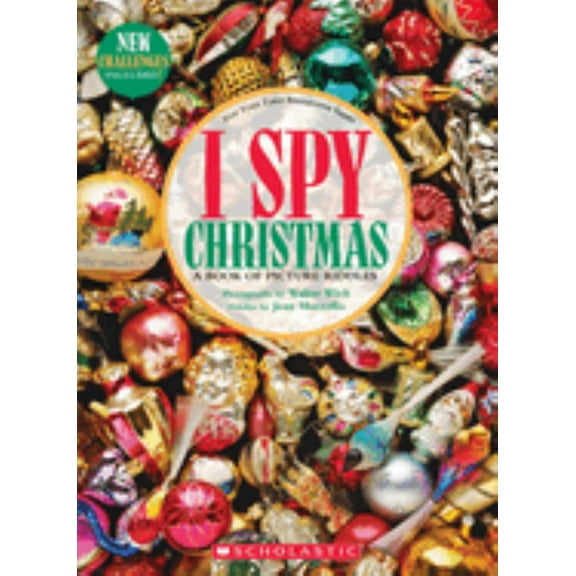 I Spy Christmas: a Book of Picture Riddles (Hardcover)