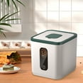 thumbnail image 4 of 5KG Rice Dispenser Moistureproof Storage Container For Rice Sugar Pasta Home Storage Supplies (Green), 4 of 10