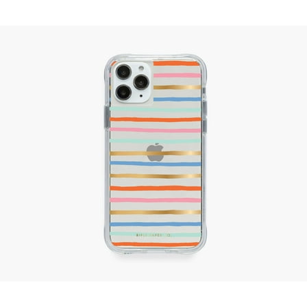Rifle Paper Co. Compatible with iPhone 11 Pro from Apple Clear Stripes