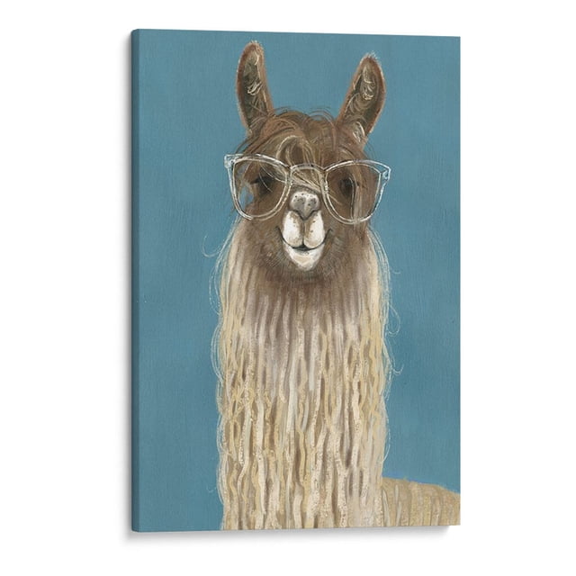 Cuadro decorativo - Especificaciones De Llama Iv, Victoria Borges 40x60 Canvas Lab Animales, Naturaleza, Animales y naturaleza, Figurativo