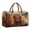 A, variant on YANDE - 15.7in 1PC Floral Highland Cow Duffle Bag, Padded Canvas Weekender Bag, Large Capacity Carry-on Luggage for Sports, Travel & Gym Use (H)