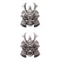 thumbnail image 1 of koolsoo 2 Pieces Samurai Car Sticker Side Glasses Japan Decal Japanese Sticker, 1 of 9
