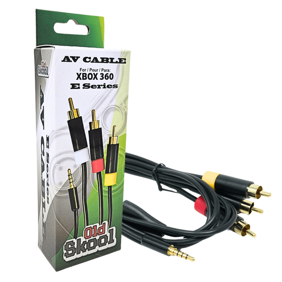 Old Skool XBOX 360 E Series AV Cable