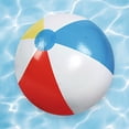 thumbnail image 4 of Northlight 16" Multi-Color 6 Panel Inflatable Beach Ball, 4 of 7