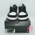 thumbnail image 3 of Ni - ke Air Jordan 1 Low Diamond Shorts Black White 2022 DH6931-001 Men's Size 12, 3 of 5