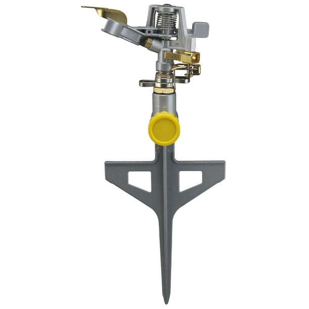 Nelson Metal Impact Sprinkler & Spike, Lawn & Garden Watering Sprinklers 50261