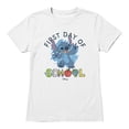 thumbnail image 2 of Disney Lilo & Stitch Women's First Day Of School Supply Letters T-Shirt (White, S-XXL), 2 of 4