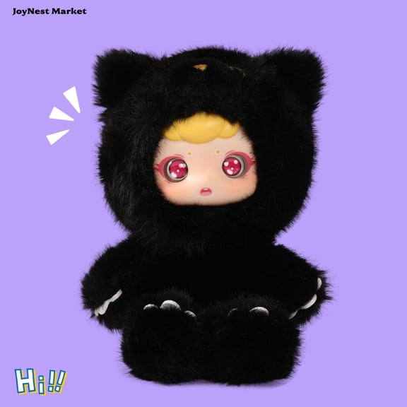 Soft Plush Toy Doll 8.7 Inch Cute Animal Figure, Stuffed Plush with Hanging Loop