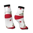 thumbnail image 2 of Breathable Athletic Socks California Cushioned Quarter Socks for Men Women, 2 of 7