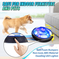 thumbnail image 4 of WIDELAND 2 in 1 Hover Soccer Ball Set, USB Rechargeable Air Power Soccer Kids Toys with LED Lights and Foam Bumper Protection, 2 Goals for Boys and Girls Ages 3+ Indoor/Outdoor Games, 4 of 8