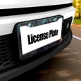 thumbnail image 5 of Grim Reaper Party Skull Cool Car License Plate Frame Aluminum Decorative Auto Tag License Plates Holder 2 Holes, 5 of 6