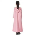 thumbnail image 7 of EnJoCho Girls Ramadan Robe Girls Abaya Dress with Hijab Kids Long Sleeve Musli𝗆 Dress Maxi Islami𝖼 Set Kids Scarf Kaftan Jilbab Prayer Outfit, 7 of 7