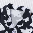 thumbnail image 5 of JAJAHO Halloween Girls Pajamas Button Front Top And Shorts Set Short Sleeve Kids 2 Piece Pj Set, Sizes 4-7T, 5 of 8