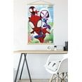thumbnail image 5 of Marvel Spidey and His Amazing Friends - Webs Wall Poster with Magnetic Frame, 22.375" x 34", 5 of 6