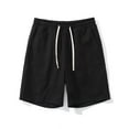 thumbnail image 2 of Timegard Cargo Shorts Men Straight Leg Elastic High Waist Loose Active Outdoor Solid Color Shorts, 2 of 4