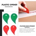 thumbnail image 3 of 500pcs Packing Box Opener Express Parcel Opener Plastic Opener (Random Color), 3 of 9