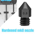 thumbnail image 4 of 3D Printer Extruder Hardened Steel nozzle extruder Nozzle 3D Printer Accessory Replacement for E3D V5 V6, 0.8mm, 4 of 7