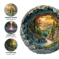 thumbnail image 3 of Puzzle de madera Jigfoxy 3D Visual Forest, 300 piezas, para adultos, 3 of 7
