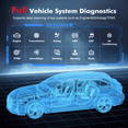 thumbnail image 4 of GOOLOO DS100 OBD2 Scanner Bluetooth, Full System Car Diagnostic Tool for iOS & Android, Check Engine Code Reader, 6 Maintenance Functions, Battery Test, HUD Display, 4 of 12